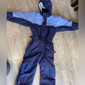 Columbia Tectonite Two-Tone Blue Snowsuit